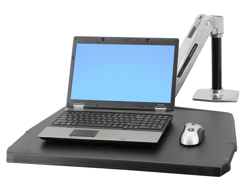 Ergotron WorkFit-P Steh-Sitz-Arbeitsplatz (24-383-026)