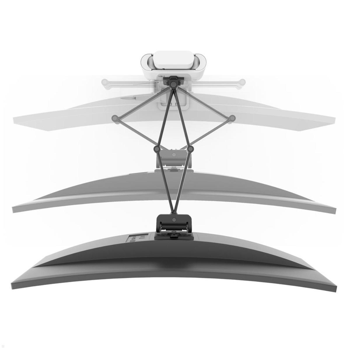 Ergotron TRACE Monitor Tischhalterung, weiß (45-630-216), tiefenverstellbar Ergotron TRACE Monitor Tischhalterung, weiß (45-630-216), tiefenverstellbar