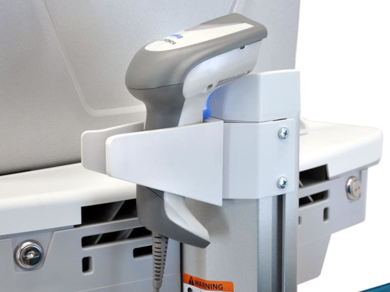 Ergotron StyleView EMR-Fahrwagen mit Display Halter, Stromversorgung (SV42-6302-2) Scanner Halterung Ergotron StyleView EMR-Fahrwagen mit Display Halter, Stromversorgung (SV42-6302-2) Scanner Halterung