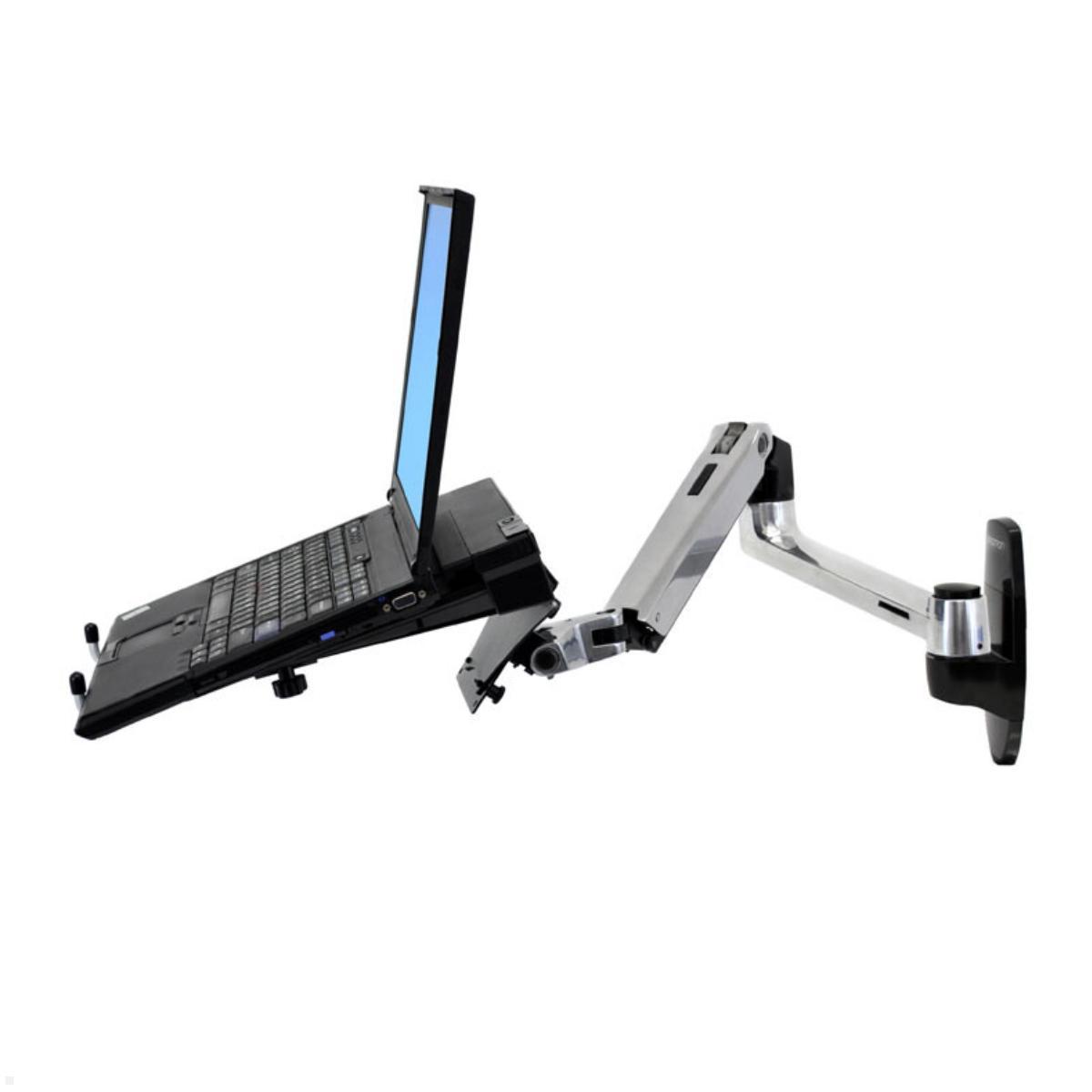 Ergotron LX Arm Notebook Wandhalterung (45-243-526), silber Ergotron LX Arm Notebook Wandhalterung (45-243-526), silber
