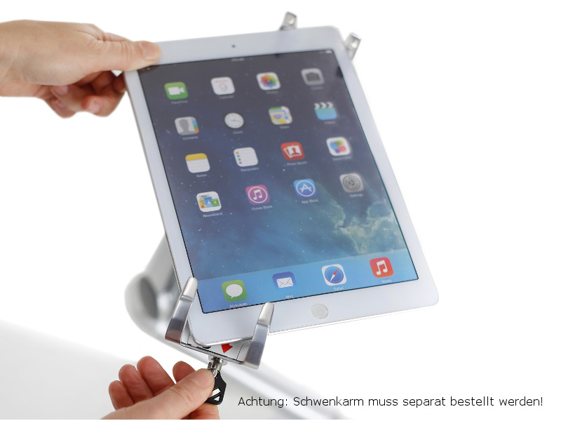 Ergotron 45-460-026 verschließbare Tablethalterung Diebstahlschutz Ergotron 45-460-026 verschließbare Tablethalterung Diebstahlschutz