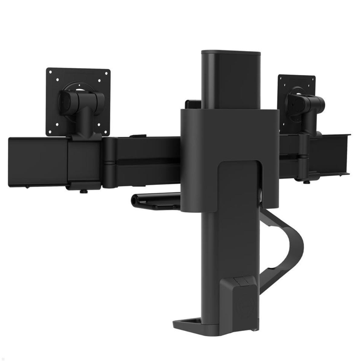 Ergotron TRACE Dual Monitor Tischhalterung (45-631-224), schwarz Constant Force Technologie Ergotron TRACE Dual Monitor Tischhalterung (45-631-224), schwarz Constant Force Technologie