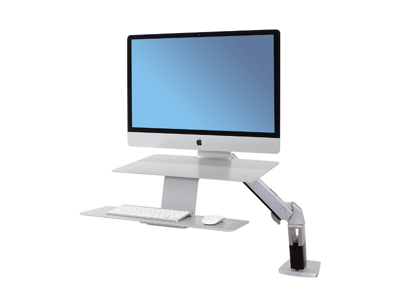 Ergotron WorkFit A Sitz-Steh-Arbeitsplatz für Apple (24-414-227) front