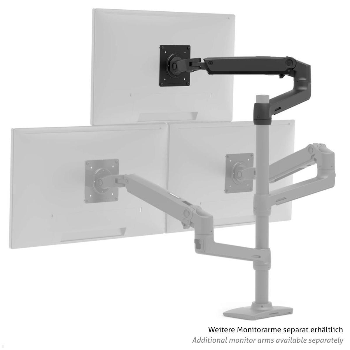 Ergotron LX Dual Monitor Tischhalterung 40 Zoll, schwarz (45-509-224), Option 3 Monitore Ergotron LX Dual Monitor Tischhalterung 40 Zoll, schwarz (45-509-224), Option 3 Monitore