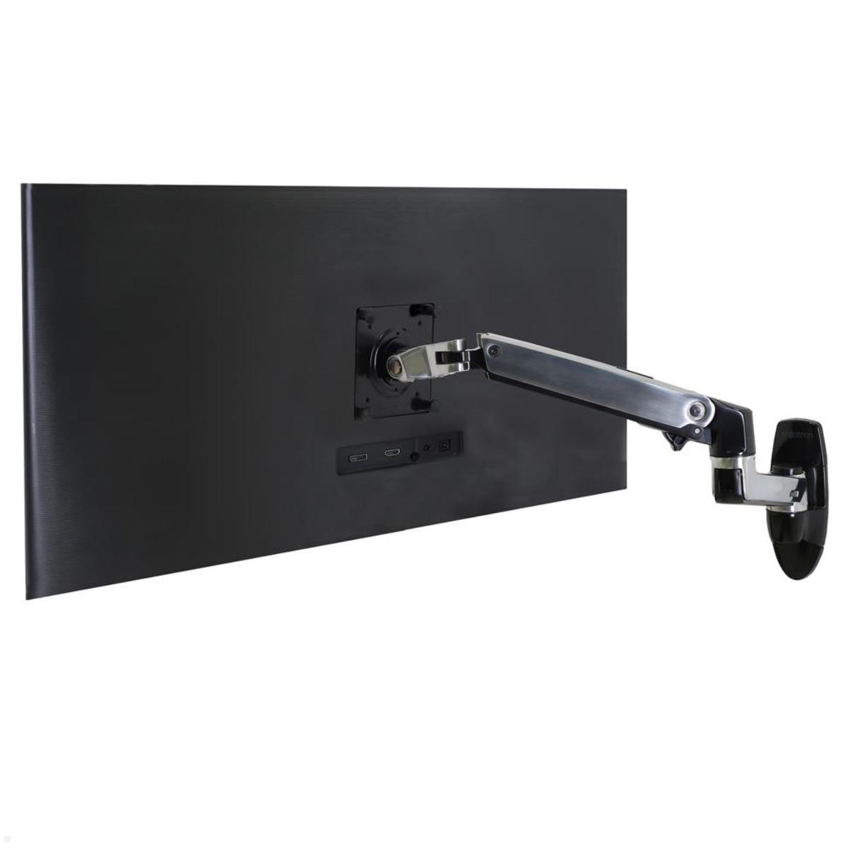 Ergotron LX Arm Monitorhalterung für Rohre / Säulen 46-50 mm, silber, Anwendungsbeispiel Ergotron LX Arm Monitorhalterung für Rohre / Säulen 46-50 mm, silber, Anwendungsbeispiel