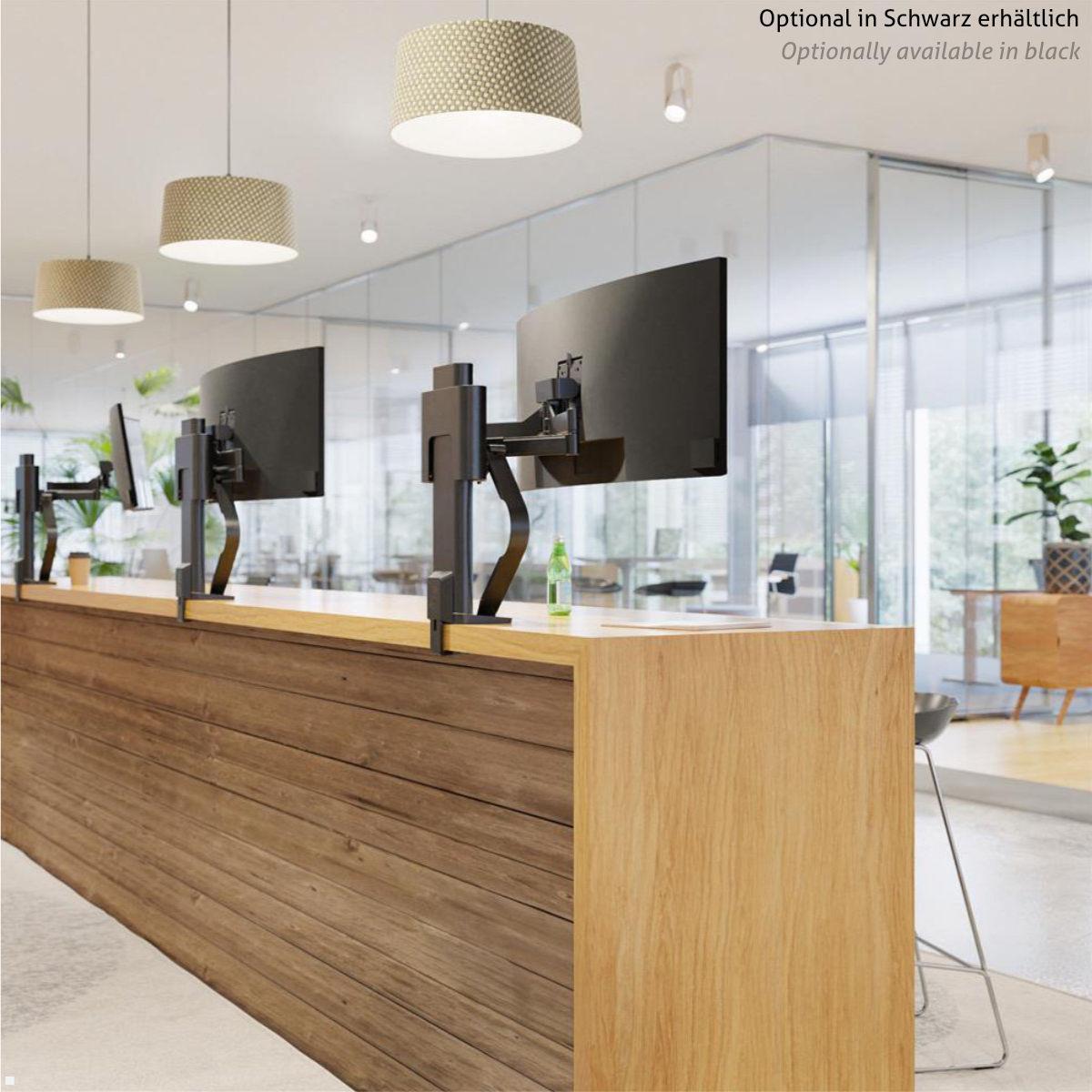 Ergotron TRACE Monitor Tischhalterung, weiß (45-630-216), Büro Ergotron TRACE Monitor Tischhalterung, weiß (45-630-216), Büro