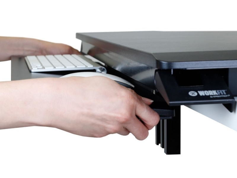 Ergotron WorkFit-TX Steh-Sitz-Arbeitsplatz bis 30Zoll neigbare Tastaturablage Ergotron WorkFit-TX Steh-Sitz-Arbeitsplatz bis 30Zoll neigbare Tastaturablage