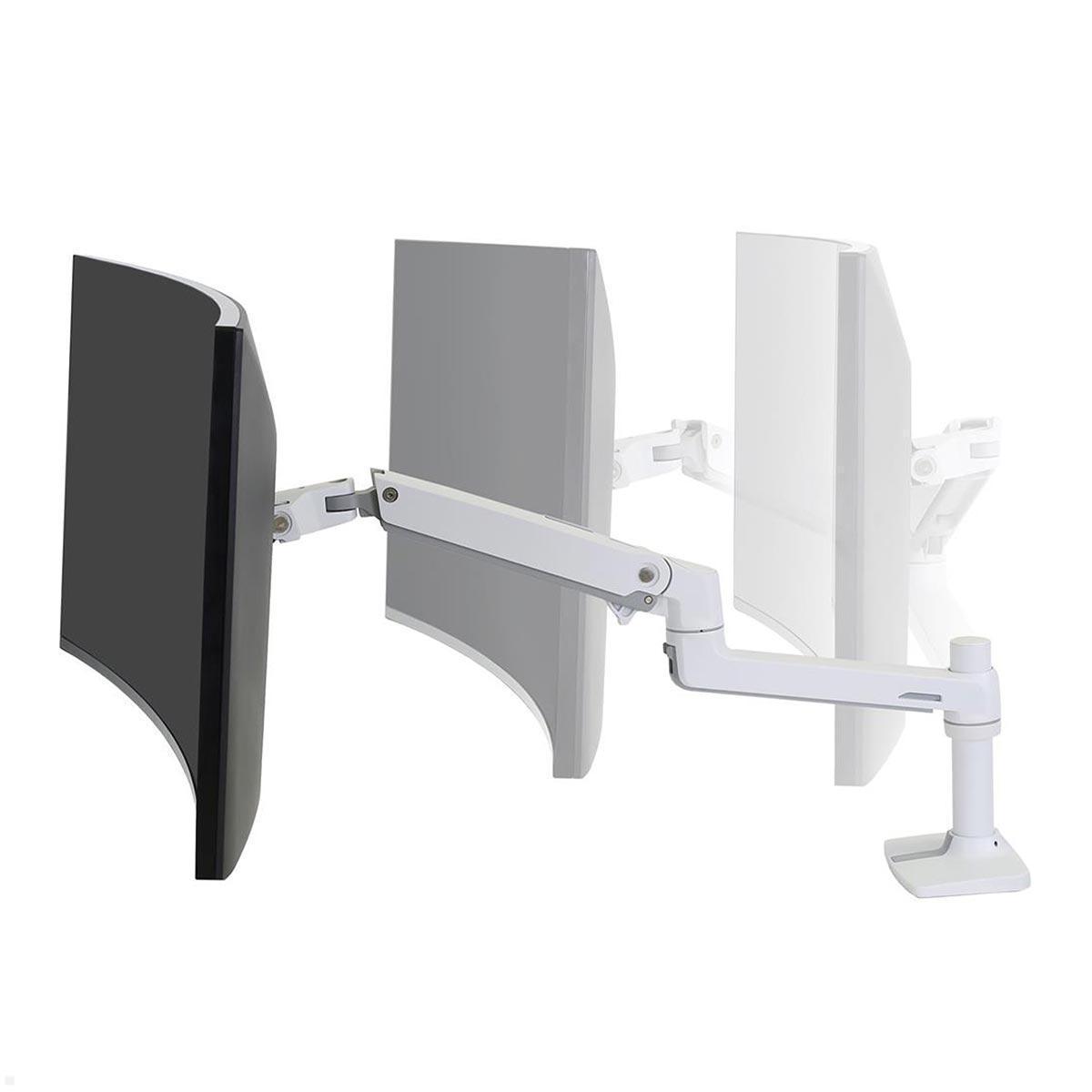 Ergotron LX Arm Monitor Tischhalterung für USM Tische (46-491-217), Verstellbarkeit Ergotron LX Arm Monitor Tischhalterung für USM Tische (46-491-217), Verstellbarkeit