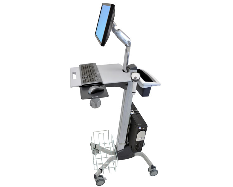 Ergotron Zubehör Drahtkorb-Kit für Neo-Flex Wagen (97-544), Anwendung Ergotron Zubehör Drahtkorb-Kit für Neo-Flex Wagen (97-544), Anwendung