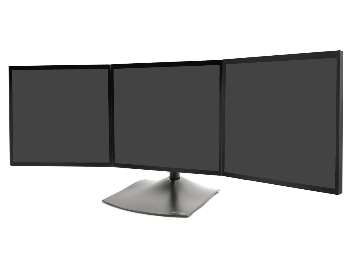 Ergotron DS100 3-fach Monitor Ständer Tisch horizontal, schwarz (33-323-200) Ergotron DS100 3-fach Monitor Ständer Tisch horizontal, schwarz (33-323-200)