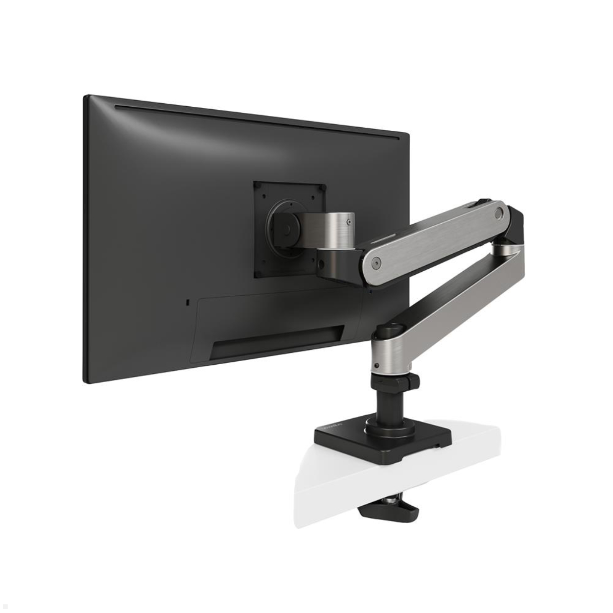 Ergotron LX Pro Monitorhalterung mit Durchschraubbefestigung, Aluminium (45-708-026)