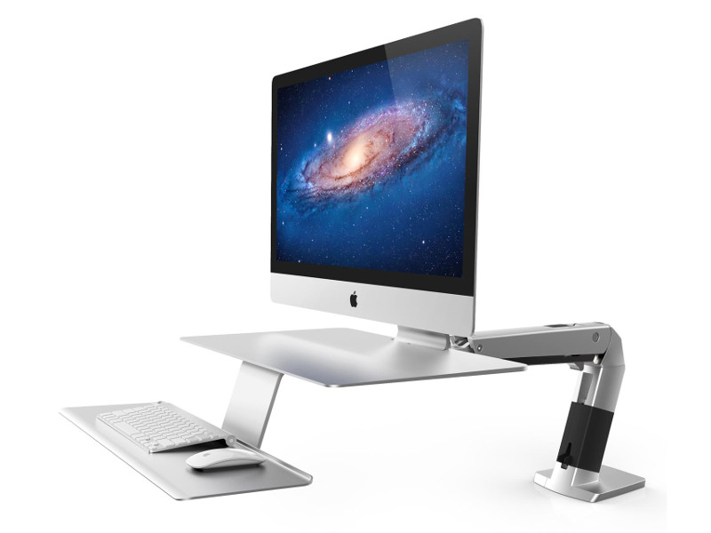 Ergotron WorkFit A Sitz-Steh-Arbeitsplatz für Apple (24-414-227)