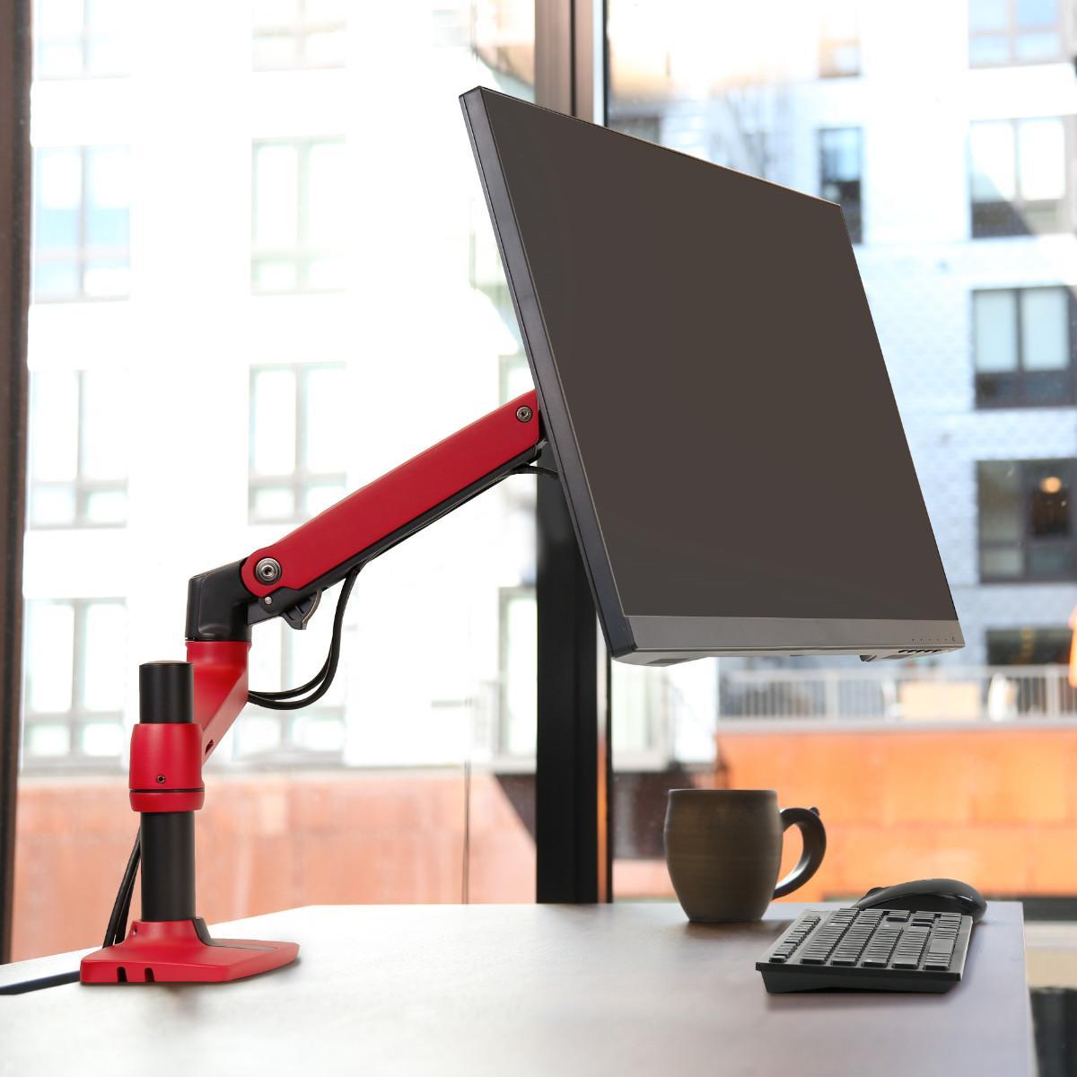 Ergotron LX Monitor Tischhalterung (45-490-285), schwenkbar Ergotron LX Monitor Tischhalterung (45-490-285), schwenkbar