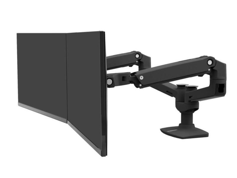 acer Monitor-Halterung schwarz für 2 Monitore, Tischklemme >> büroshop24