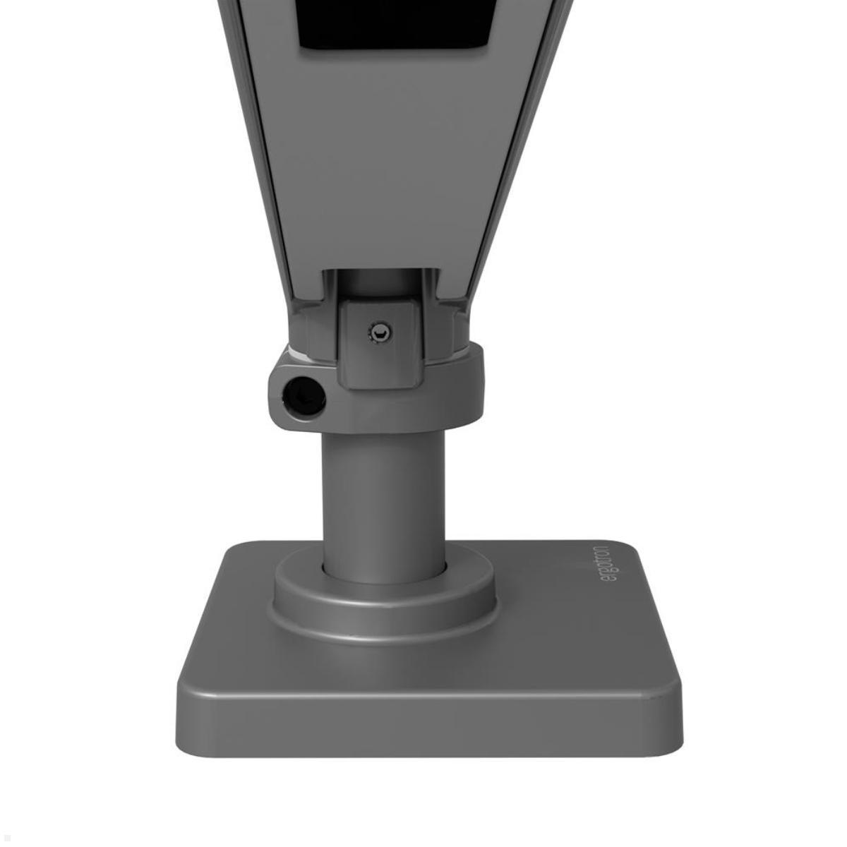 Ergotron LX Pro Dual Monitor Tischhalterung mit hoher Säule (45-690-293), einfache Montage
