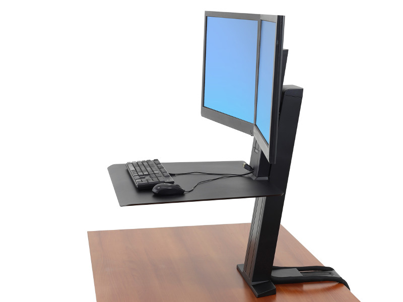 Ergotron 33-407-085 WorkFit SR Sit-Stand Seite