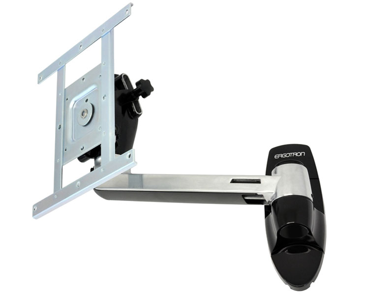 Ergotron 45-268-026 LX HD Wandhalterung mit Schwenkarm Seite Ergotron 45-268-026 LX HD Wandhalterung mit Schwenkarm Seite
