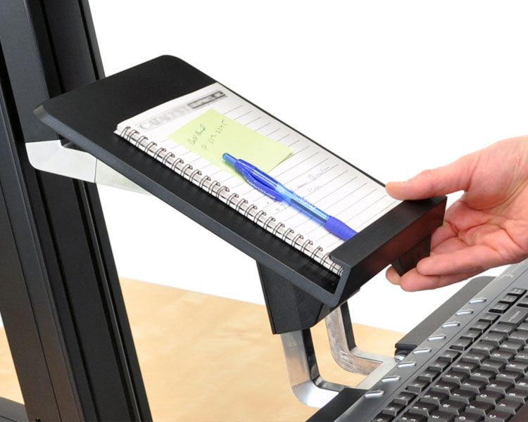 Ergotron Zubehör Tablet-/Dokumentenhalter für WorkFit-S (97-558-200), Detailansicht
