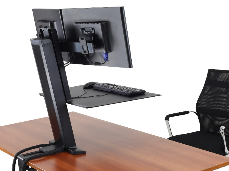 Ergotron 33-407-085 WorkFit SR Sit-Stand seitlich