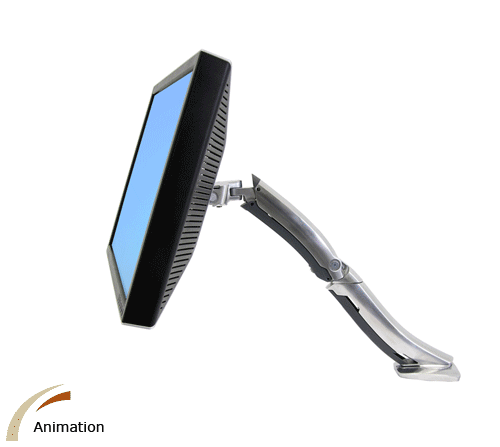 Ergotron 45-214-026  MX Monitor Tischhalterung seitlich Ergotron 45-214-026  MX Monitor Tischhalterung seitlich