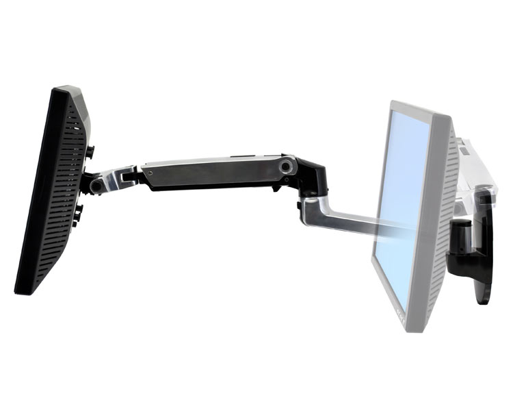 Ergotron 45-243-026 LX Arm Reichweite Ergotron 45-243-026 LX Arm Reichweite