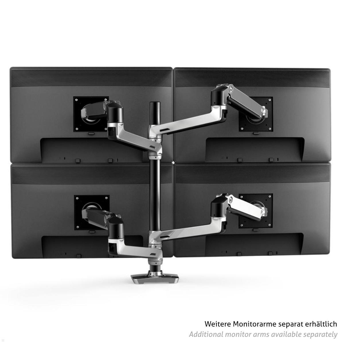 Ergotron LX Monitorhalterung für 3 Monitore 40 Zoll, silber (45-549-0263), Option 4 Monitore Ergotron LX Monitorhalterung für 3 Monitore 40 Zoll, silber (45-549-0263), Option 4 Monitore