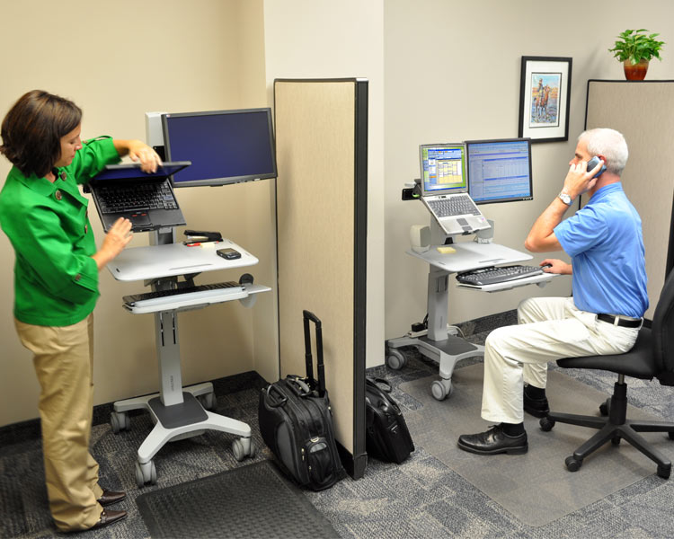 Ergotron WorkFit C-Mod Combo