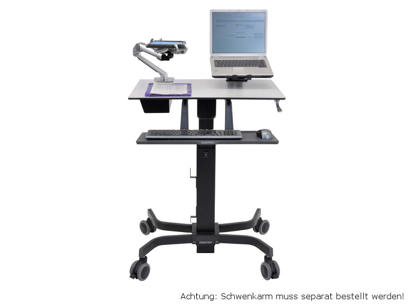 Ergotron 45-460-026 verschließbare Tablethalterung Rollwagen Ergotron 45-460-026 verschließbare Tablethalterung Rollwagen
