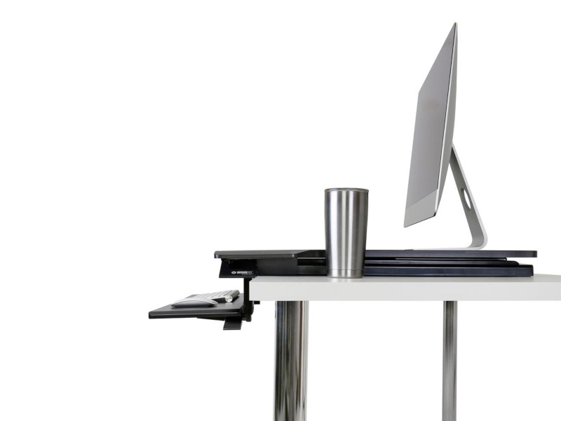 Ergotron WorkFit-TX Steh-Sitz-Arbeitsplatz bis 30Zoll am Schreibtisch Ergotron WorkFit-TX Steh-Sitz-Arbeitsplatz bis 30Zoll am Schreibtisch