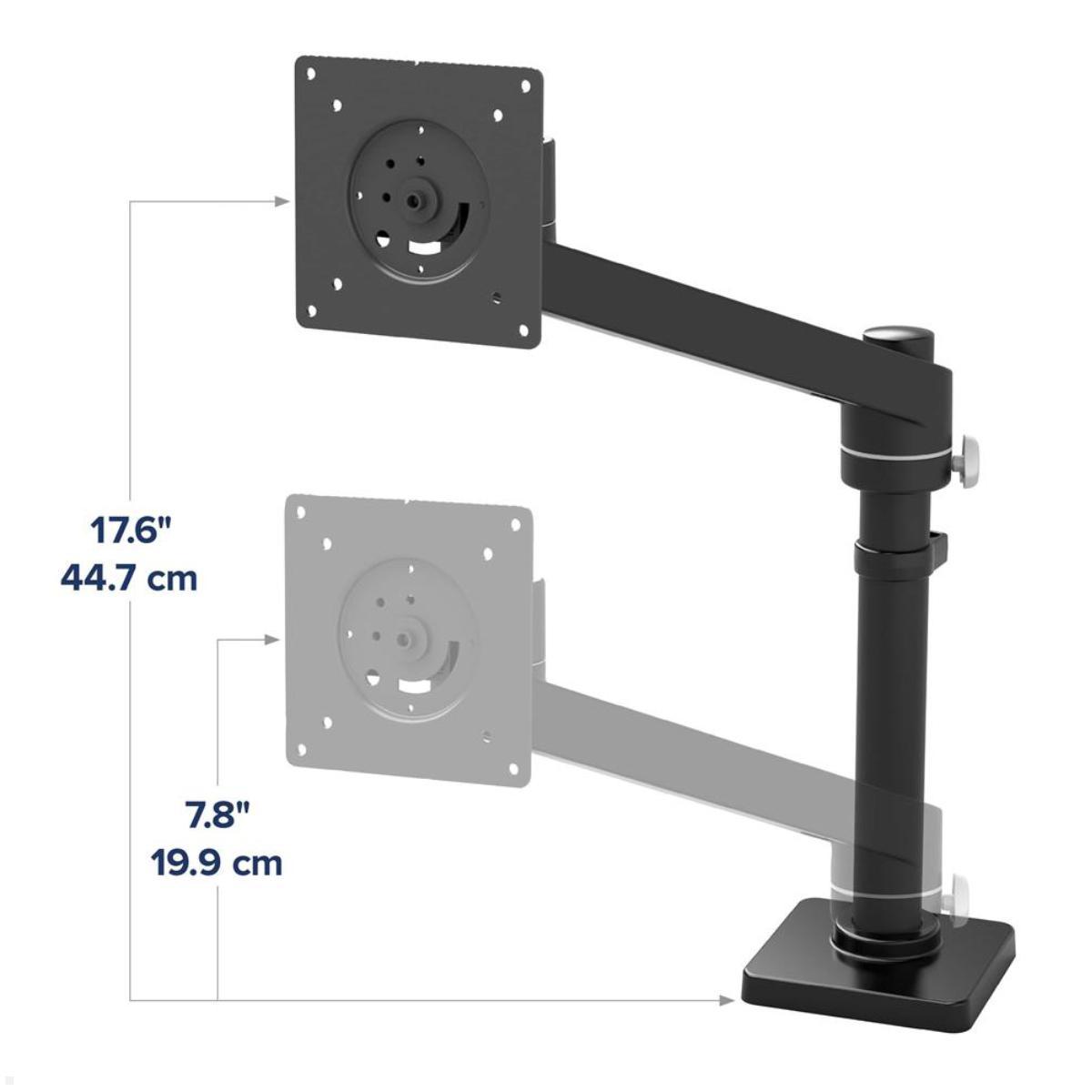 Monitorhalterung Tisch Schreibtisch schwenkbar, schwarz - Ergotron NX