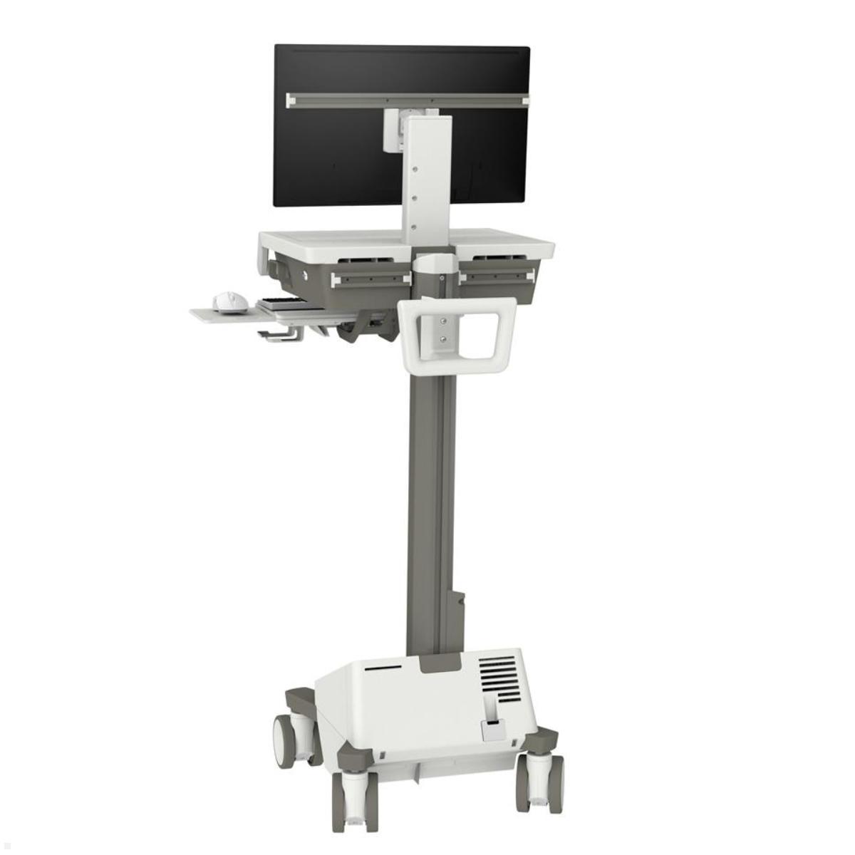 Ergotron Mosaic LCD Visitenwagen (M011-0101-100000-1-0), Sitz-Steh-Arbeitsplatz
