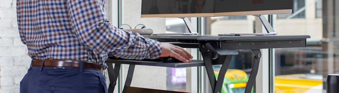 Ergotron Workfit T Steh-/Sitz-Arbeitsplatz