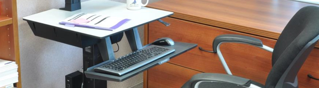 Ergotron WorkFit-C - Steh-Sitz-Arbeitsplätze