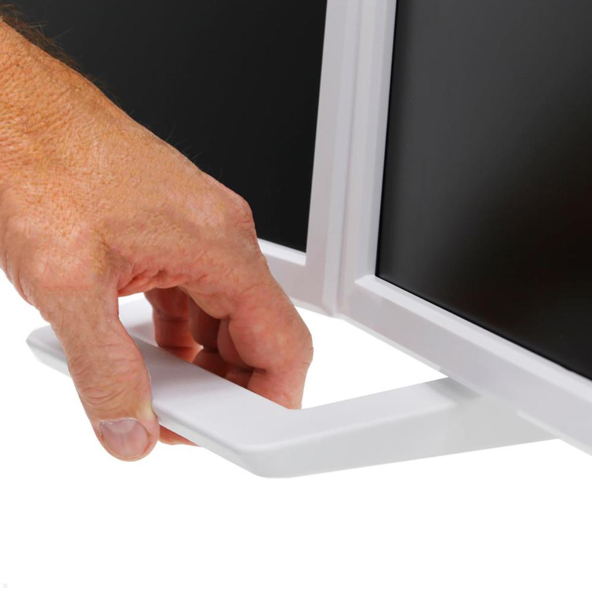 Ergotron HX dual Monitor Tischklemme bis 32 Zoll, weiß (45-611-216) mit Griff zum einstellen Ergotron HX dual Monitor Tischklemme bis 32 Zoll, weiß (45-611-216) mit Griff zum einstellen