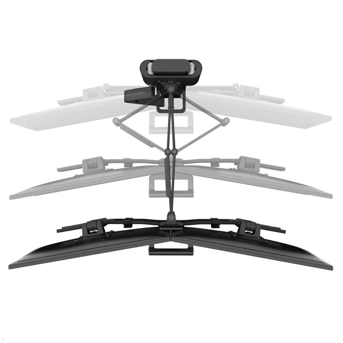 Ergotron TRACE Dual Monitor Tischhalterung (45-631-224), schwarz tiefenverstellbar Ergotron TRACE Dual Monitor Tischhalterung (45-631-224), schwarz tiefenverstellbar