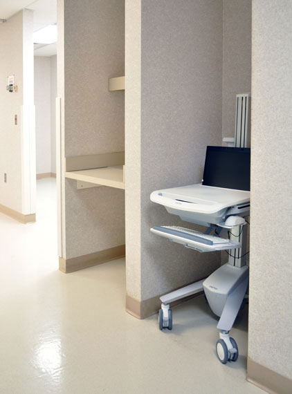 Ergotron StyleView EMR-Laptopwagen (SV41-6100-0) Anwendung Ergotron StyleView EMR-Laptopwagen (SV41-6100-0) Anwendung