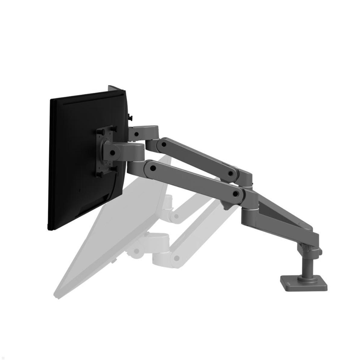 Ergotron LX Pro Dual Monitorhalter bis 27 Zoll side by side (45-686-293), grau, neigbar