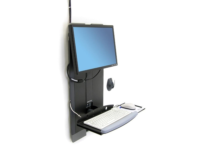 Ergotron StyleView Vertical Lift TV Wandhalterung (60-593-195) Ergotron StyleView Vertical Lift TV Wandhalterung (60-593-195)