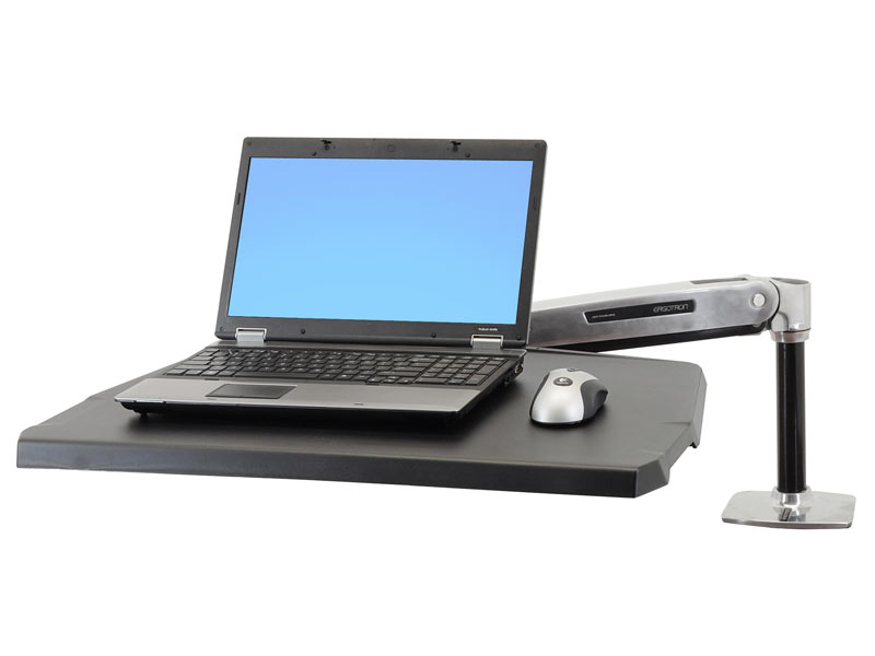 Ergotron WorkFit-P Steh-Sitz-Arbeitsplatz (24-383-026)