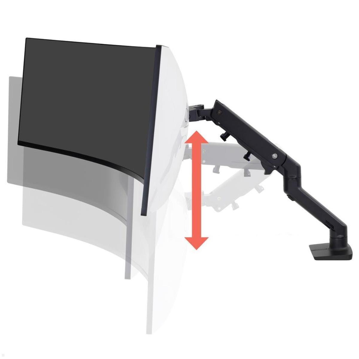 Ergotron HX Monitor Tischhalterung mit HD Gelenk, schwarz (45-647-224), höhenverstellbar Ergotron HX Monitor Tischhalterung mit HD Gelenk, schwarz (45-647-224), höhenverstellbar