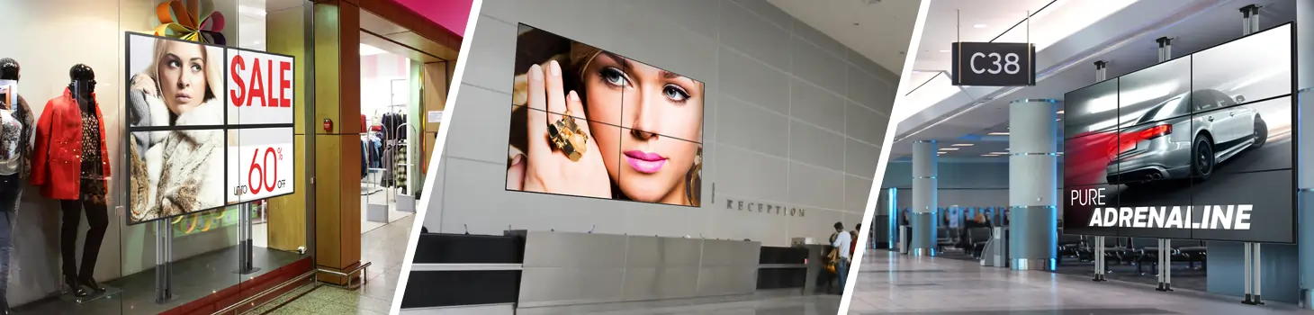 peerless TV Halter, Videowall