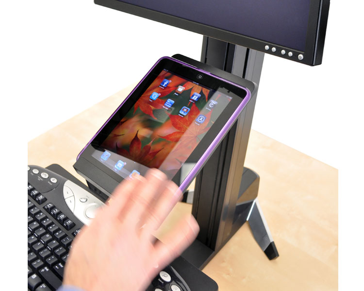 Ergotron Zubehör Tablet-/Dokumentenhalter für WorkFit-S (97-558-200), Detailansicht