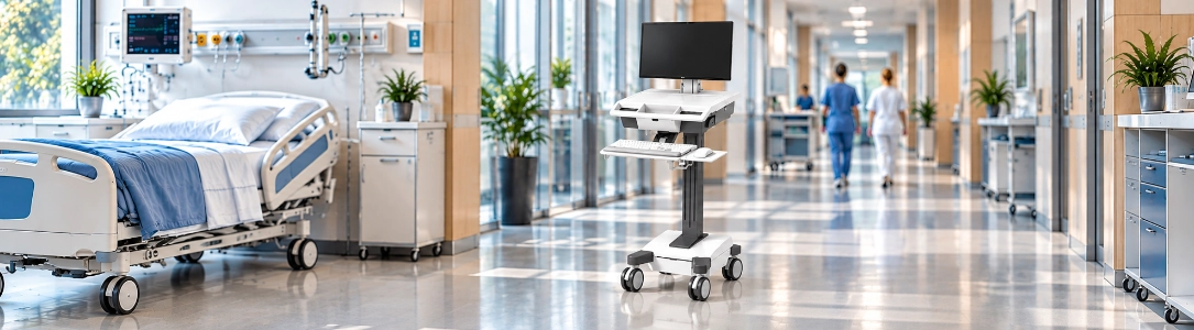 Ergotron Serie Mosaic - Visitenwagen