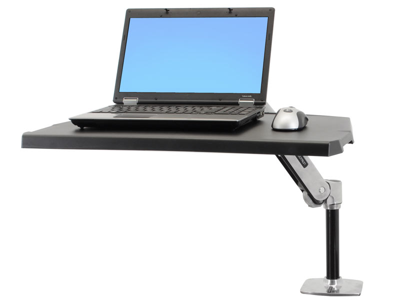 Ergotron WorkFit-P Steh-Sitz-Arbeitsplatz (24-383-026)