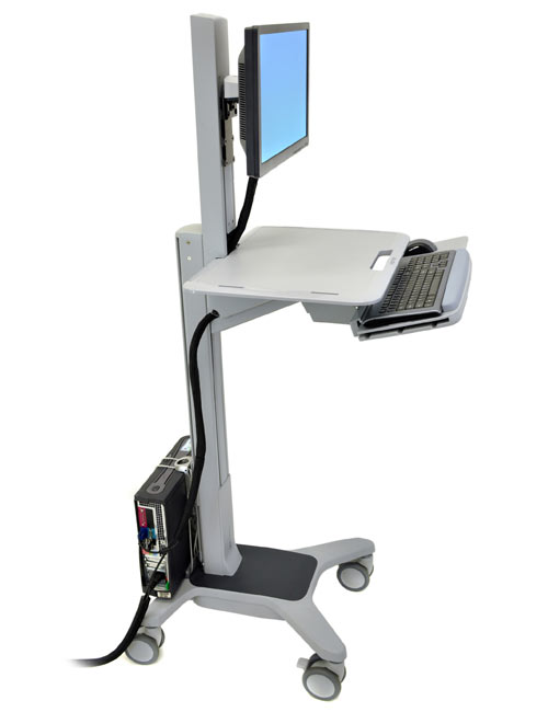 Ergotron WorkFit-C Computerwagen LD (24-198-055) höhenverstellbar Ergotron WorkFit-C Computerwagen LD (24-198-055) höhenverstellbar