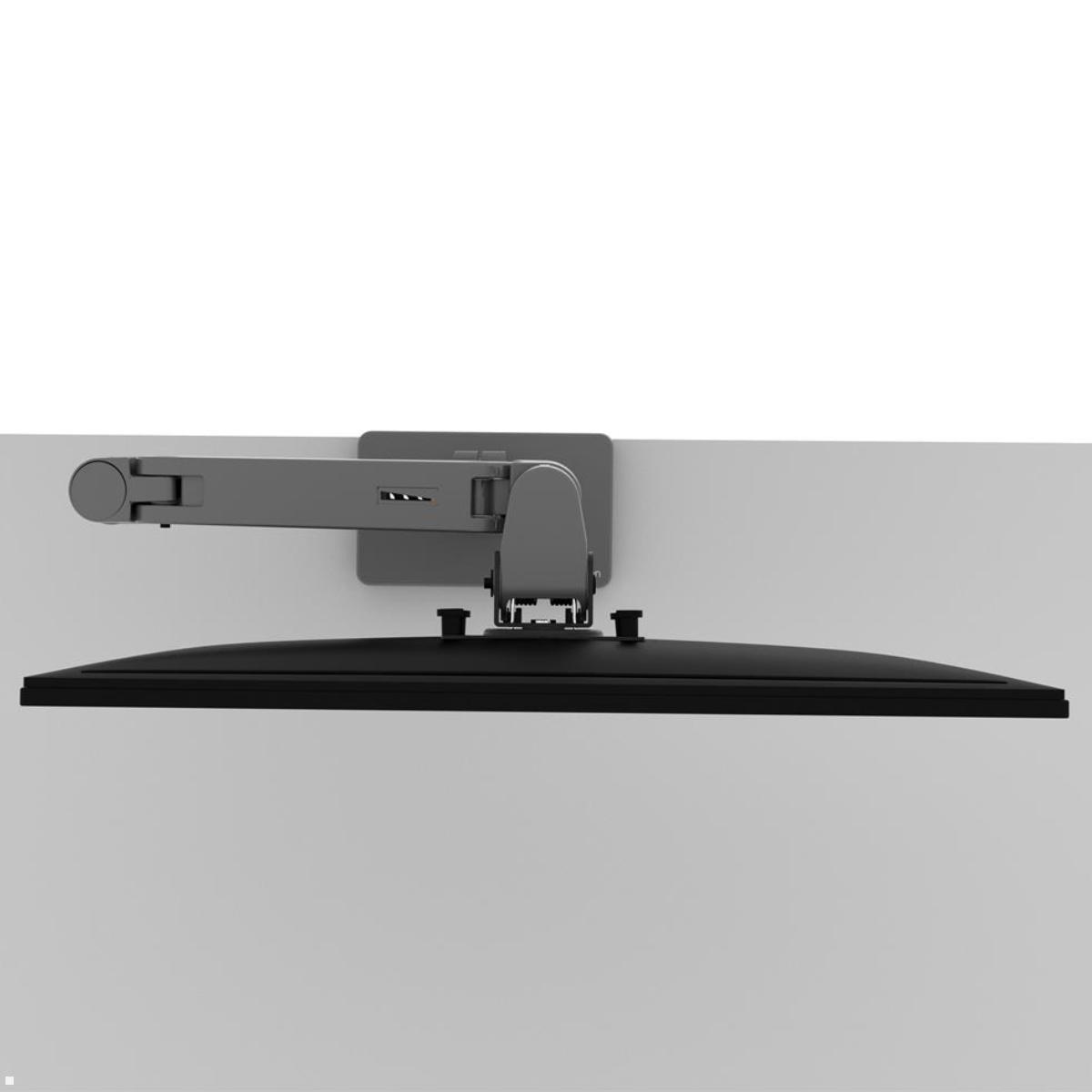Ergotron LX Pro Monitor Tischhalterung mit Tastaturhalter, Bildschirmhalterung bis 34 Zoll