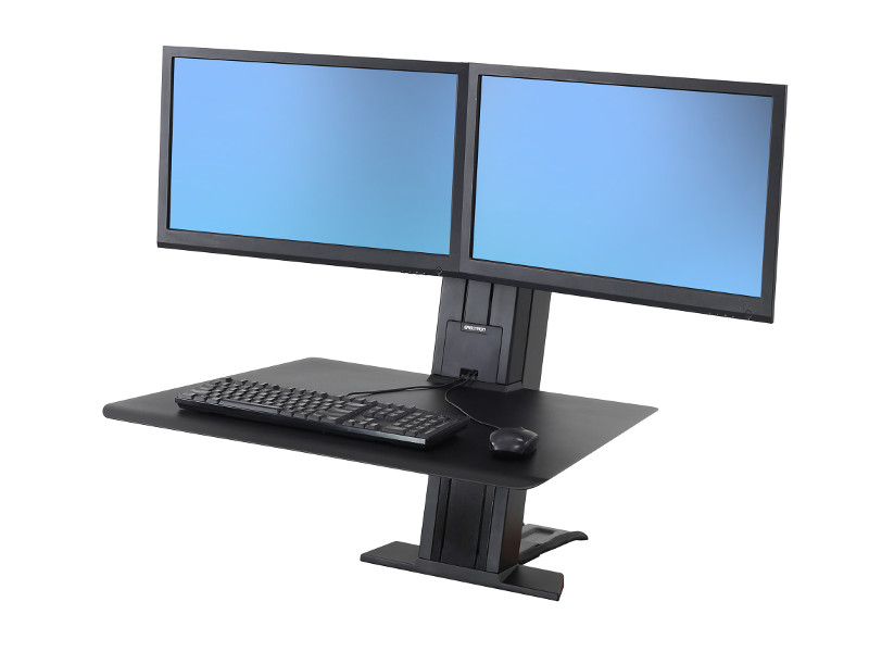 Ergotron 33-407-085 WorkFit SR Sit-Stand Dualhalterung