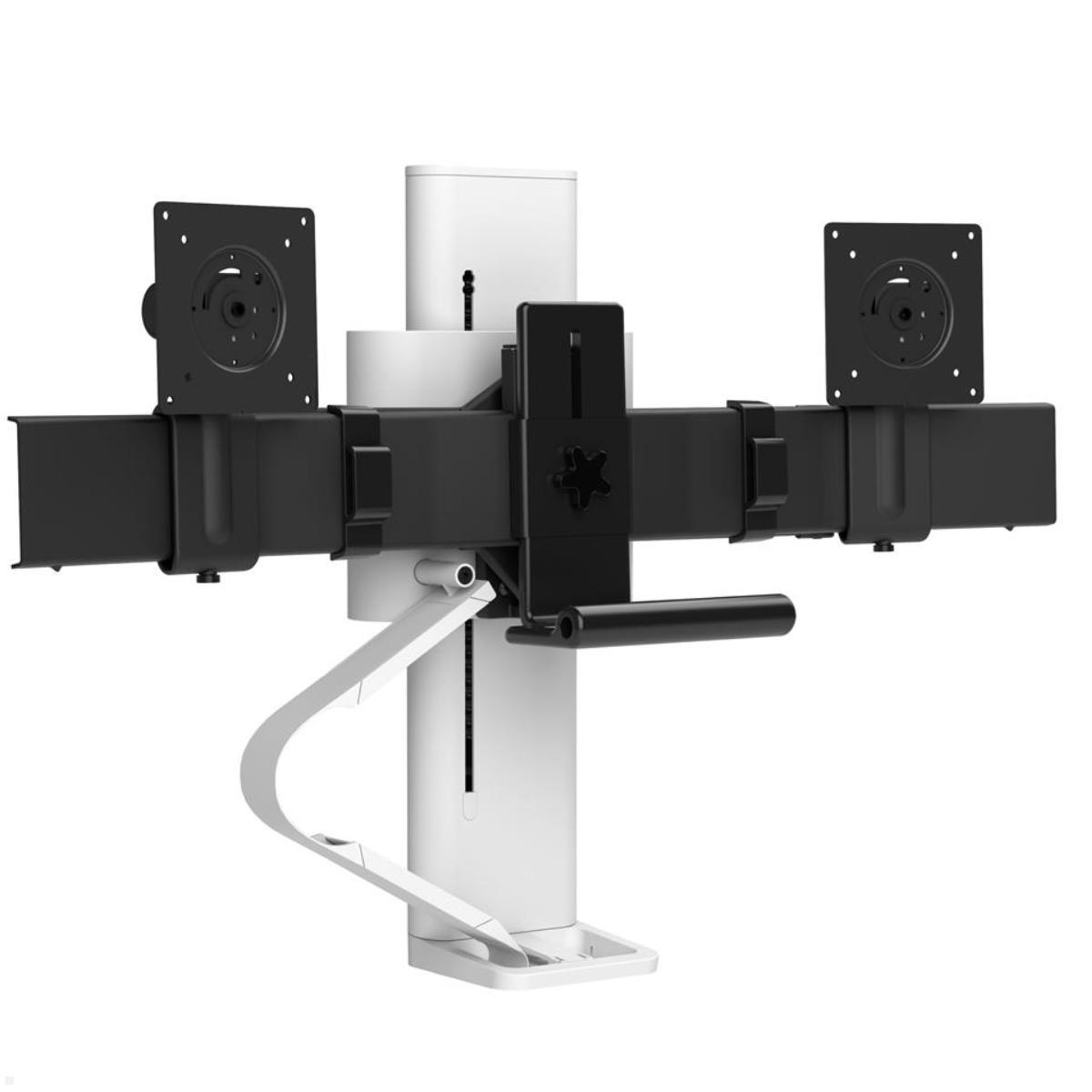 Ergotron TRACE Dual Monitor Tischhalterung (45-631-216), weiß Constant Force Technologie Ergotron TRACE Dual Monitor Tischhalterung (45-631-216), weiß Constant Force Technologie