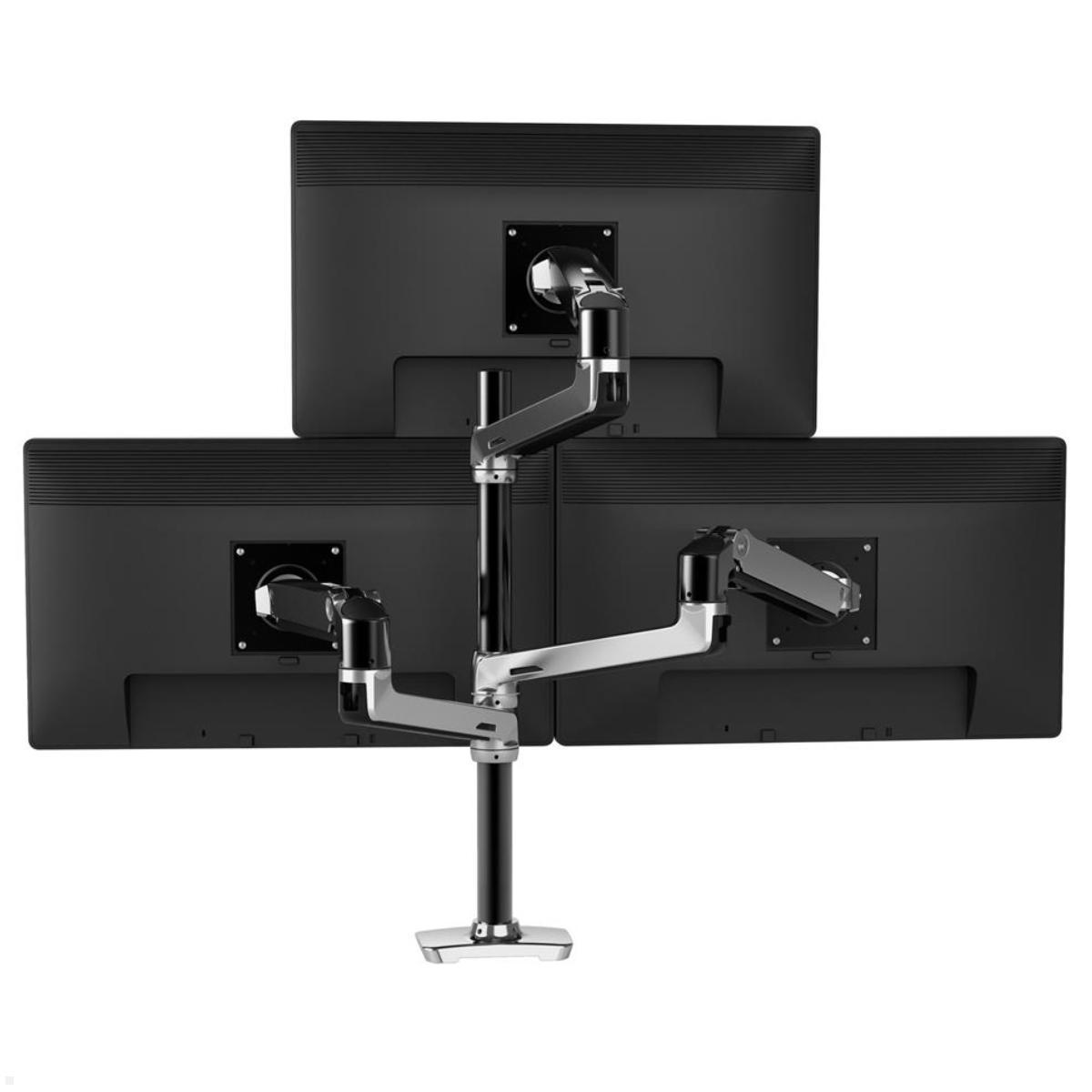 Ergotron LX Monitorhalterung für 3 Monitore 40 Zoll, silber (45-549-0263) Ergotron LX Monitorhalterung für 3 Monitore 40 Zoll, silber (45-549-0263)