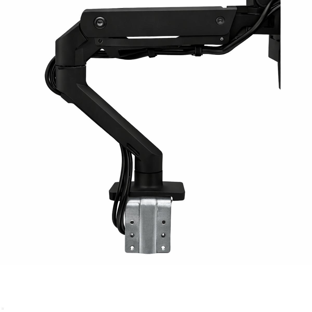 Ergotron HX Arm Monitorhalterung für 3 Monitore schwarz (45-009-003), Tischklemme